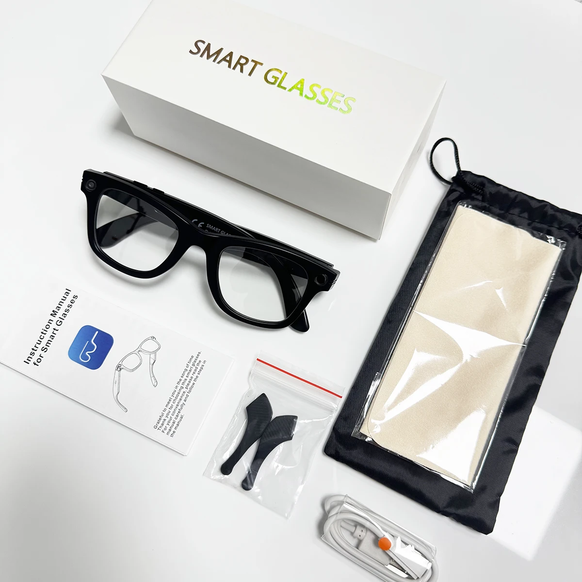 W610 Matte Smart Glasses with 800W Camera Photochromic Wi-Fi Real-time AI Translation Video Recording Music Smart Sunglasses - Image 3