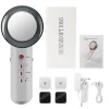 3 IN 1 EMS Ultrasound Cavitation Body Slimming Massager EMS Micro Current Weight Loss Far Infrared Facial Lifting Beauty Device