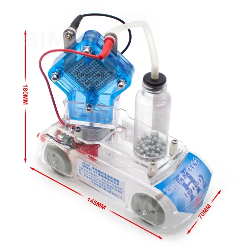 Hydrogen Fuel Cell Car Science Kit, PEM Electrolysis & Power Generation Model for STEM Teaching, Clean Energy Education - Image 4